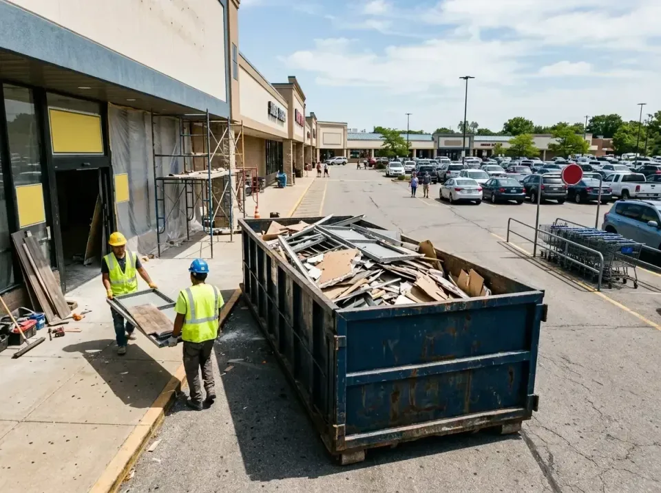 retail-store-renovation-debris-003 — frequently asked questions, Roll-off Dumpster Rentals in Bridgeport, MI